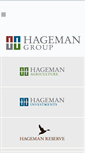 Mobile Screenshot of hagemangroup.com